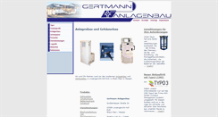 Desktop Screenshot of gertmann.de